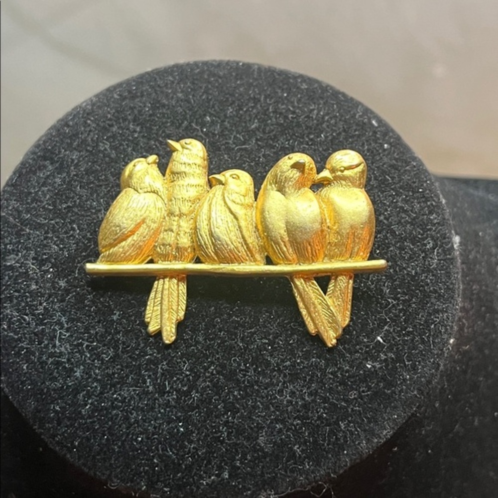 Vintage AIC Art Institute of Chicago 1980's Bird Brooch